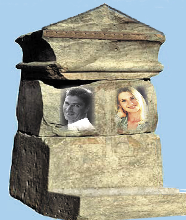 Adam und eva, die Antike in Duisburg